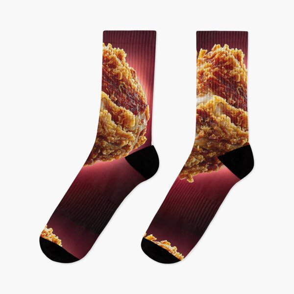 Item preview, Golden Crispy Fried Chicken Drumstick | Crunchy Food Art | Crispy Comfort Food Illustration designed and sold by Grafititee.