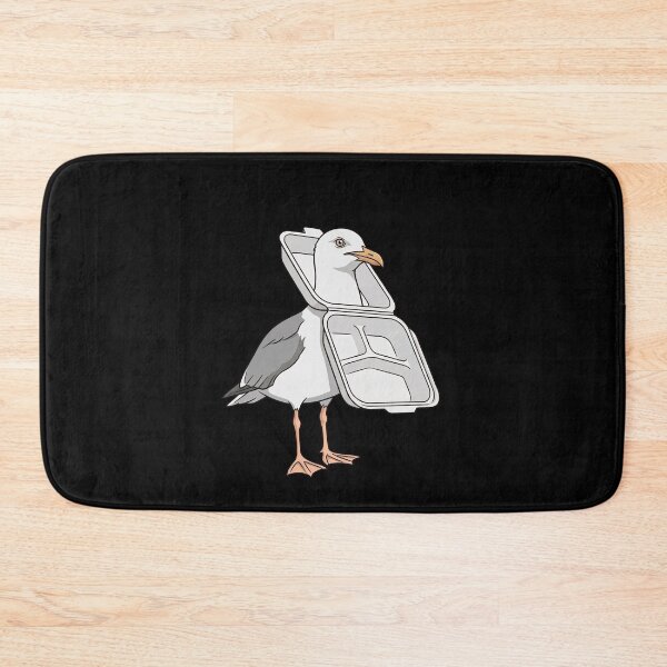 Item preview, Seagull Head Stuck In Takeout Container designed and sold by elderberry.