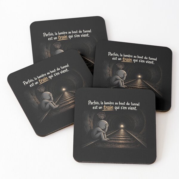 Item preview, Sometimes, the light at the end of the tunnel is an oncoming train. designed and sold by JulyDulac.