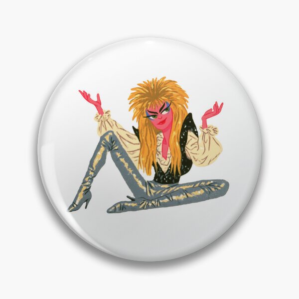 Item preview, Jareth the Goblin King Sticker designed and sold by IndieCharms.
