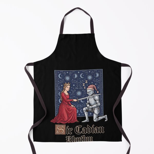Item preview, Funny Sleepy Medieval Circadian Knight Humor Art designed and sold by elderberry.