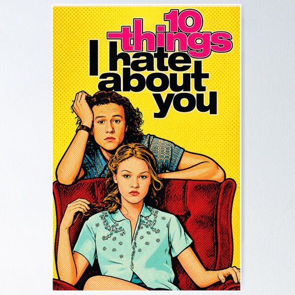 Item preview, 10 Things I Hate About You Pop Art designed and sold by Sector 99.