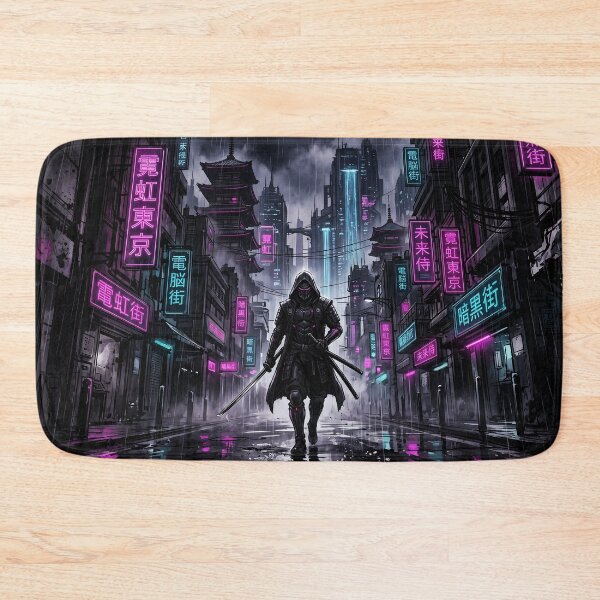 Item preview, EonJah — Neon Samurai, Tokyo Rain designed and sold by Osmose-Studio.