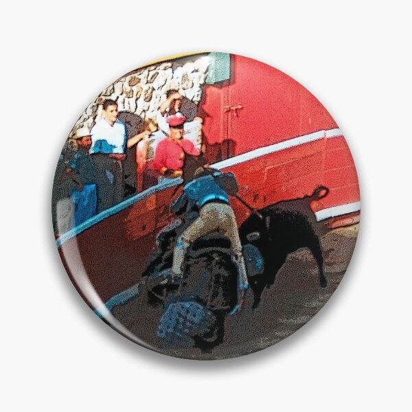 Item preview, Madrid, Spain, June, 24, 1959, Bullfight, Bull and Matador, Bull Ring, Digital Illustration designed and sold by AMacGPhilly.