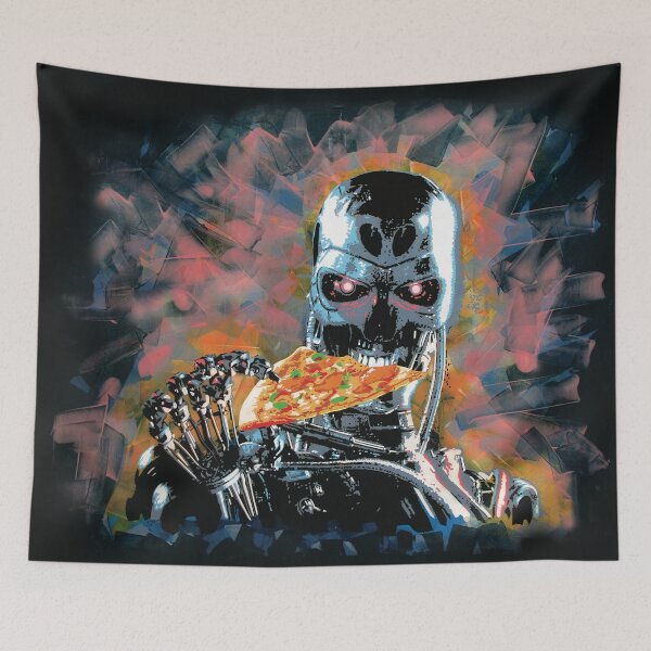 Item preview, HASTA LA VISTA BABY: I LOVE PIZZA designed and sold by supernikol.