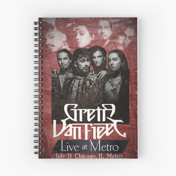 Item preview, Greta Van Fleet Chicago 2026 Poster designed and sold by Gretaapower.