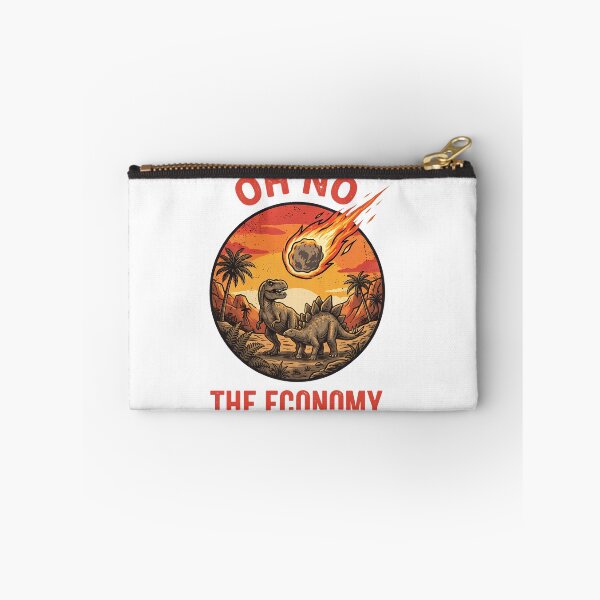 Item preview, Funny Oh No The Economy Dinosaur Meteor Meme designed and sold by k3rstman1.