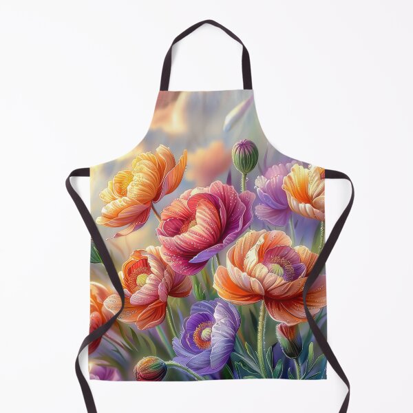 Item preview, Poppy Flowers with Dew Drops designed and sold by MargaretWiktor.