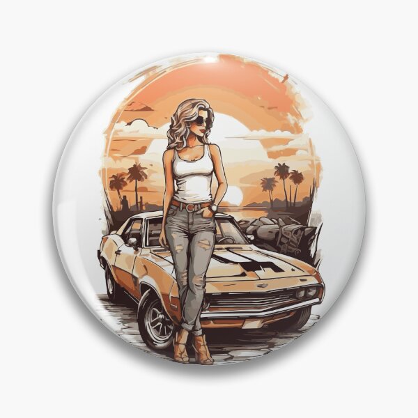 Item preview, Girl With Car designed and sold by Sahib Singh.