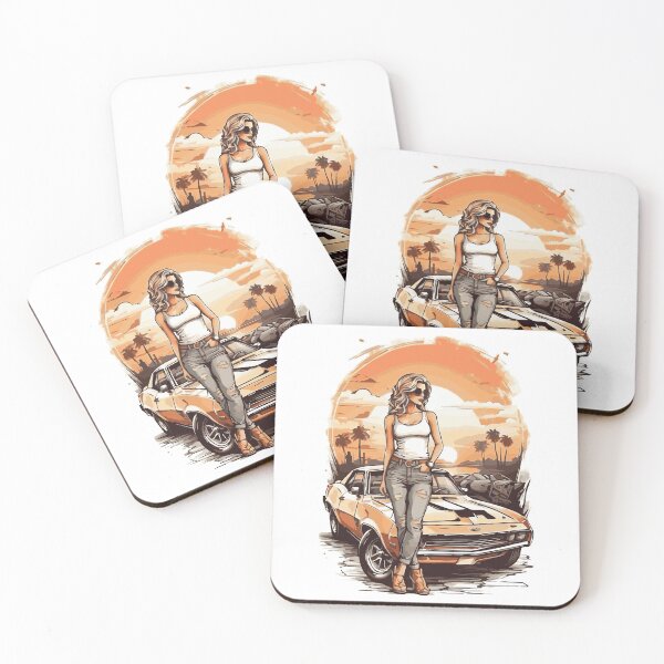 Item preview, Girl With Car designed and sold by Sahib Singh.