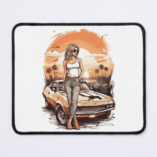 Item preview, Girl With Car designed and sold by Sahib Singh.