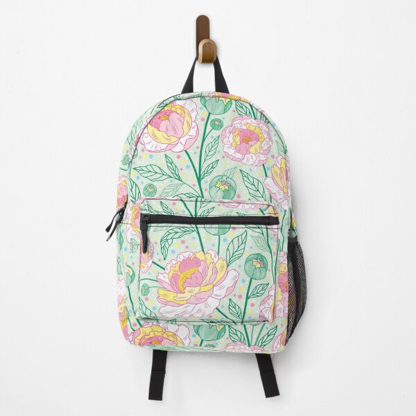 Item preview, Raspberry Sundae Peony Seamless Floral Pattern designed and sold by The Pattern Mill.