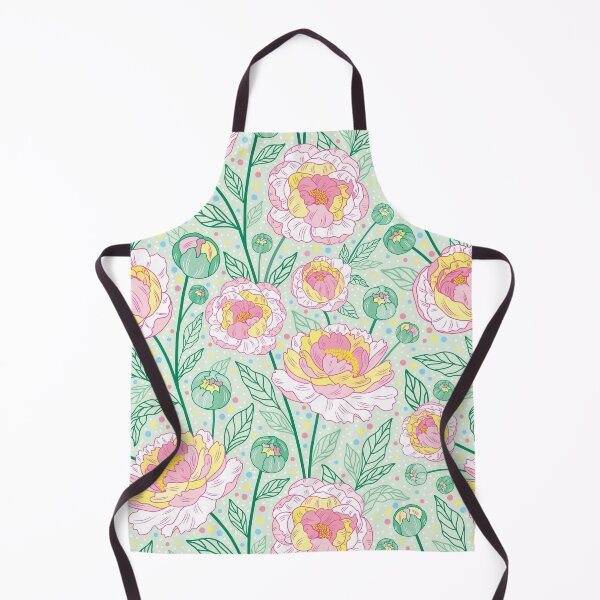 Item preview, Raspberry Sundae Peony Seamless Floral Pattern designed and sold by The Pattern Mill.