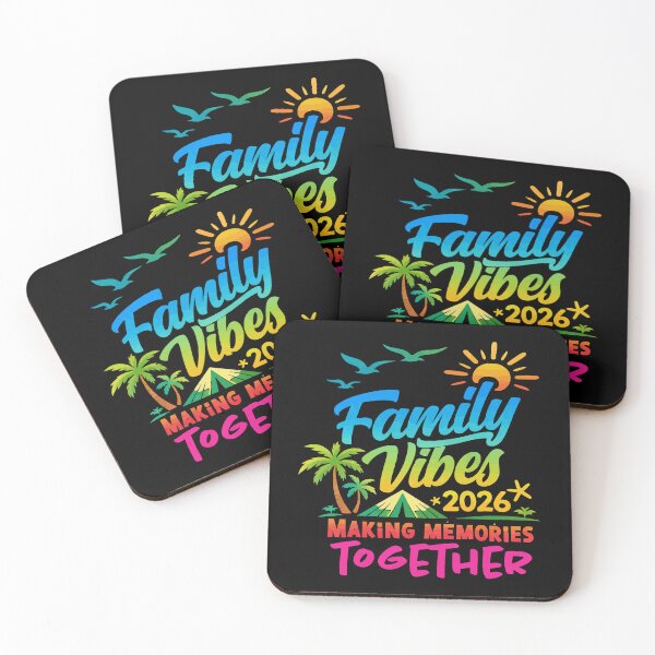 Item preview, Family Vibes Making Memories Together 2026 - Tropical Vacation Art designed and sold by BendyBeasts.