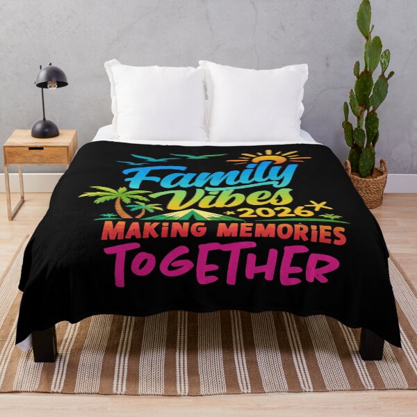 Item preview, Family Vibes Making Memories Together 2026 - Tropical Vacation Art designed and sold by BendyBeasts.
