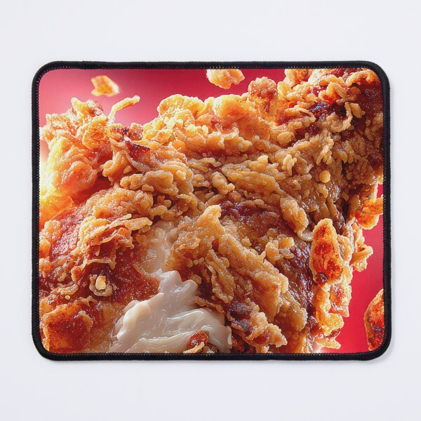 Item preview, Golden Crispy Fried Chicken Drumstick | Crunchy Food Art | Crispy Comfort Food Illustration designed and sold by Grafititee.