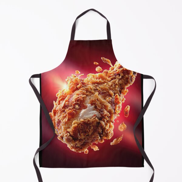 Item preview, Golden Crispy Fried Chicken Drumstick | Crunchy Food Art | Crispy Comfort Food Illustration designed and sold by Grafititee.