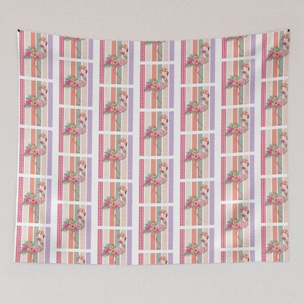 Item preview, Floral Flamingo designed and sold by Roy & Tiffany.