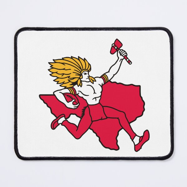 Item preview, Kansas vintage mascot designed and sold by sabinako.
