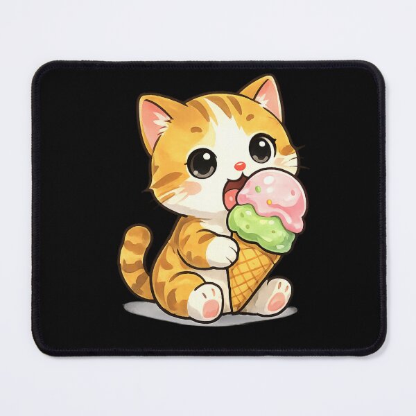 Item preview, Ice Cream Cat Design designed and sold by StyleBloomes.
