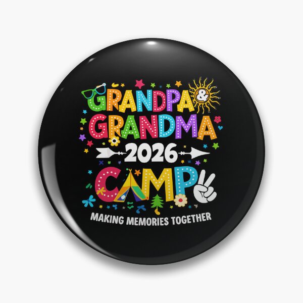Item preview, Grandpa And Grandma Camp 2026 Making Memories Together Art designed and sold by BendyBeasts.