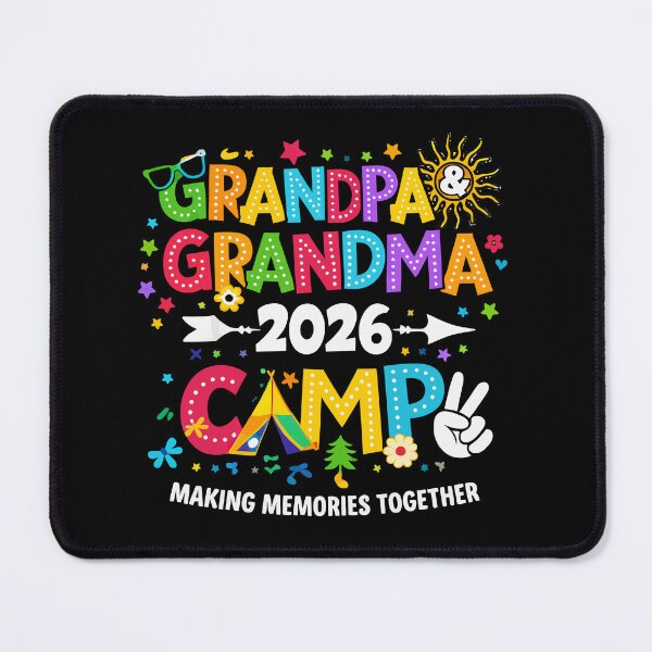 Item preview, Grandpa And Grandma Camp 2026 Making Memories Together Art designed and sold by BendyBeasts.