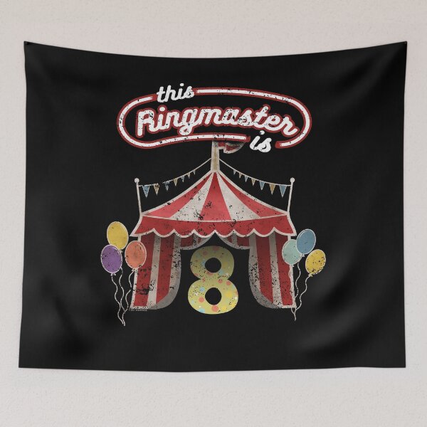 Item preview, Circus Ringmaster 8th Birthday Kids designed and sold by shoppzee.