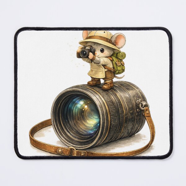 Item preview, Tiny Photographer on a Giant Camera Lens designed and sold by Sara-Ai.