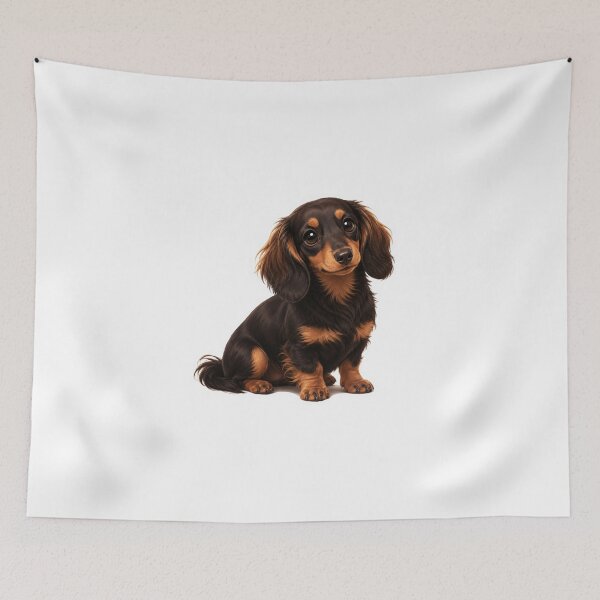 Item preview, Long-Haired Dachshund designed and sold by SMARTKIT  DESIGNAGENCY.