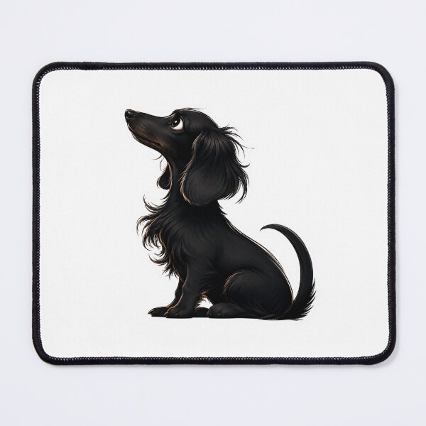 Item preview, Long-Haired Dachshund designed and sold by SMARTKIT DESIGNAGENCY.