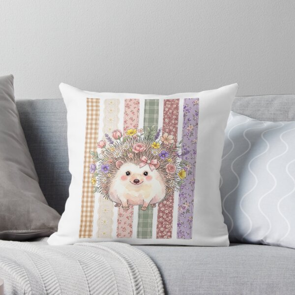 Item preview, Floral Hedgehog designed and sold by Roy & Tiffany.