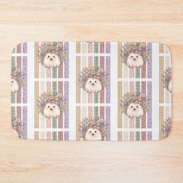 Item preview, Floral Hedgehog designed and sold by Tiffany Roy.