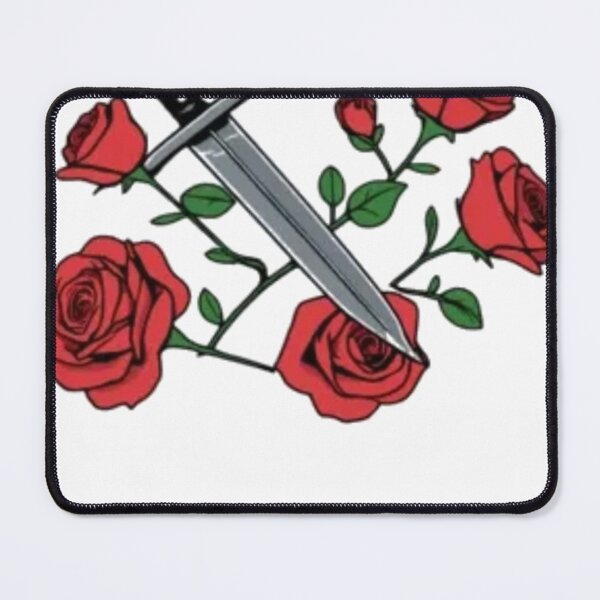Item preview, Red Rose Dagger designed and sold by TalonAndRose.