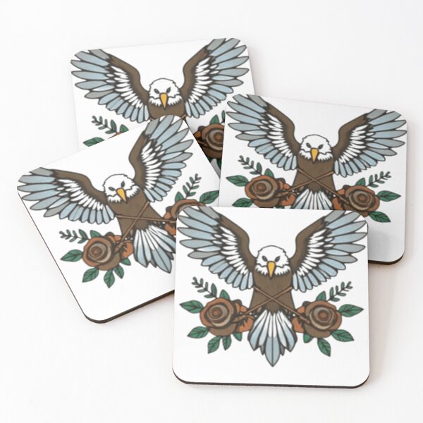 Item preview, Eagle Rose Emblem designed and sold by TalonAndRose.