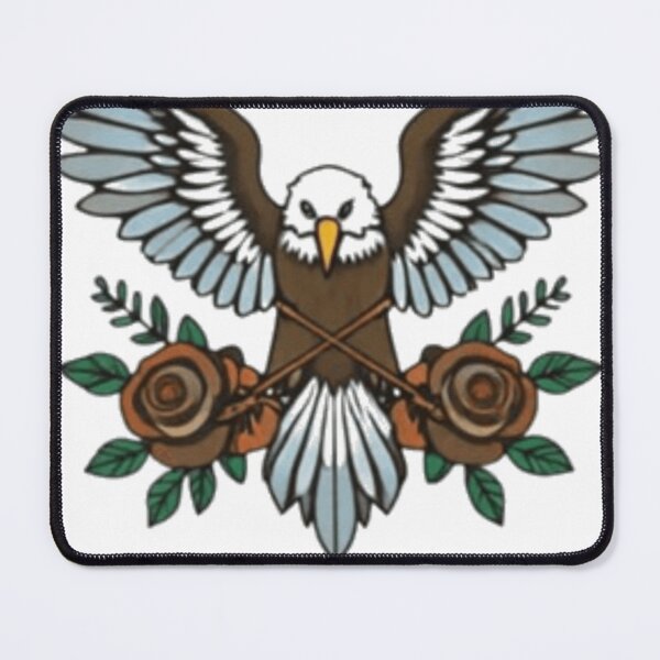Item preview, Eagle Rose Emblem designed and sold by TalonAndRose.