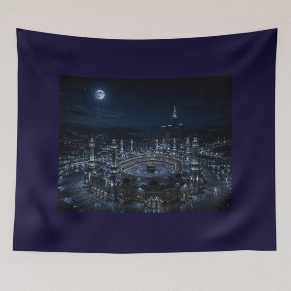 Item preview, Moonlit Wonders Collection: Mecca ~ Grand Mosque ~ Saudi Arabia designed and sold by globetrottergfx.
