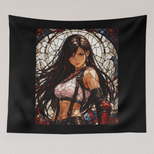 Item preview, Gothic Stained Glass Martial Warrior Heroine designed and sold by cpapro77.