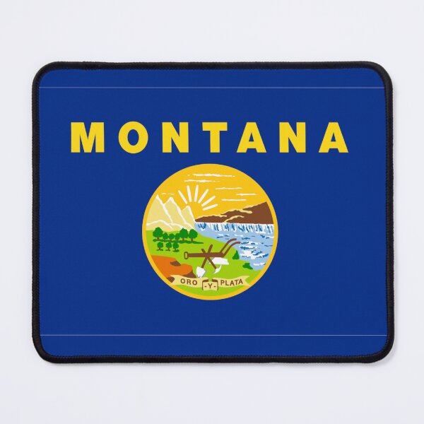 Item preview, Vintage Montana Flag - Distressed Retro Style designed and sold by youngVl.
