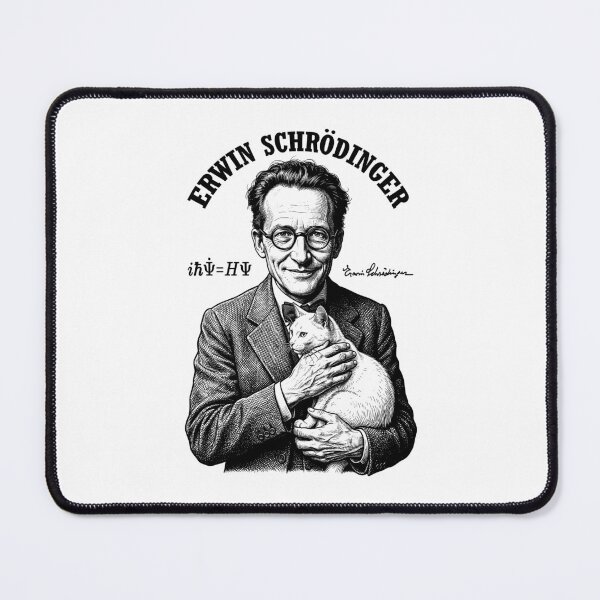 Item preview, Quantum Physics Erwin Schrodinger Cat Equation Science designed and sold by GrandeDuc.