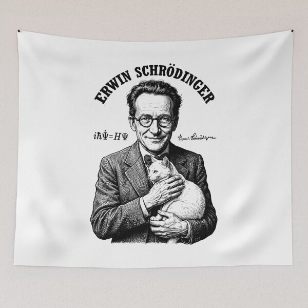 Item preview, Quantum Physics Erwin Schrodinger Cat Equation Science designed and sold by GrandeDuc.