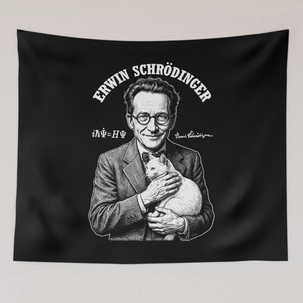 Item preview, Quantum Physics Erwin Schrodinger Cat Equation Science designed and sold by GrandeDuc.