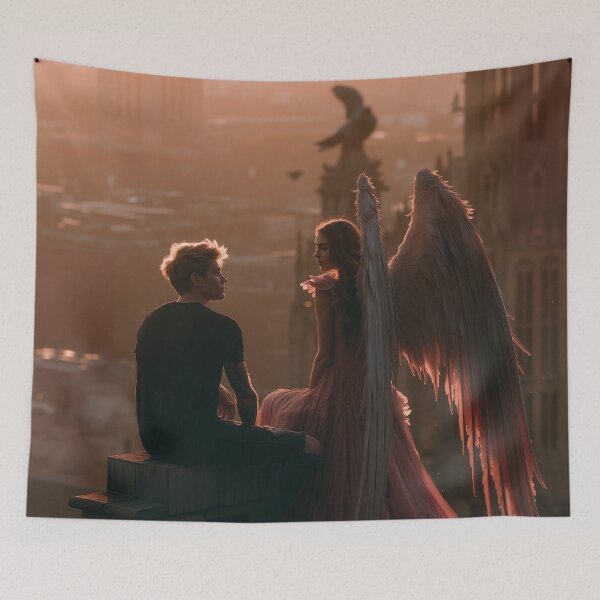 Item preview, Where Heaven Waits at the Edge designed and sold by oanaunciuleanu.