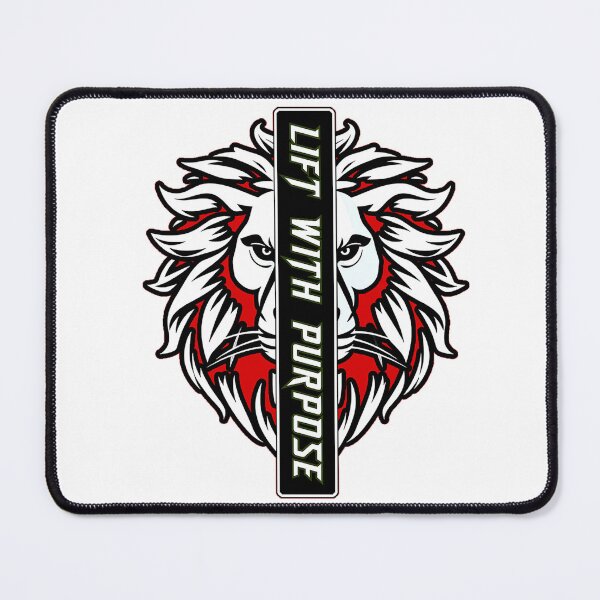 Item preview, Lift With Purpose Christian Gym Lion of Judah designed and sold by Bezuiden.