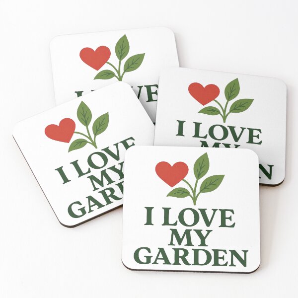 Item preview, I Love My Garden Heart Flower Gardening Lover Design. designed and sold by The-T-In-Retro.
