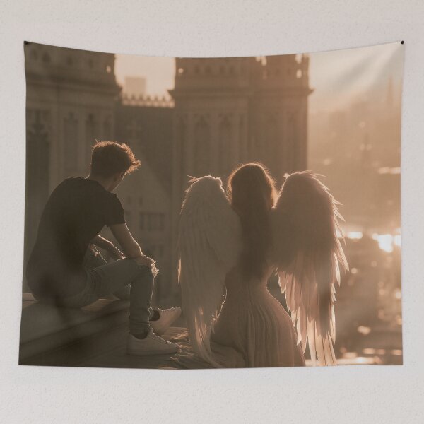 Item preview, Where Heaven Waits at the Edge designed and sold by oanaunciuleanu.