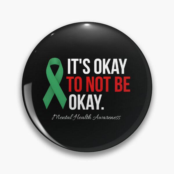 Item preview,  It's Okay to Not Be Okay Awareness  designed and sold by dragonbol023.