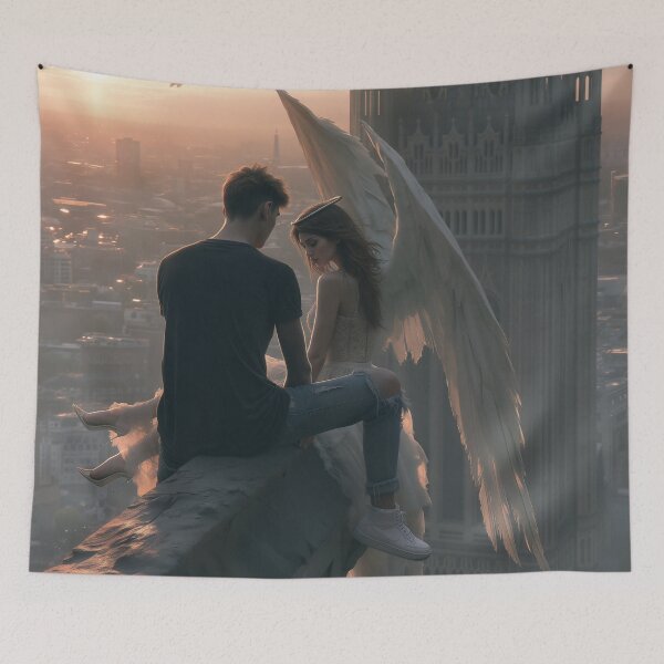 Item preview, Where Heaven Waits at the Edge designed and sold by oanaunciuleanu.
