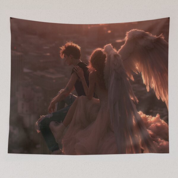 Item preview, Where Heaven Waits at the Edge designed and sold by oanaunciuleanu.