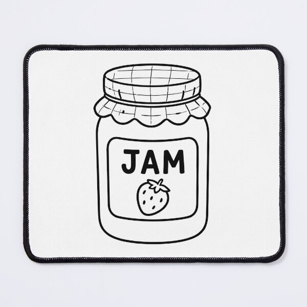 Item preview, Strawberry Jam Jar designed and sold by AnteesocialTees.