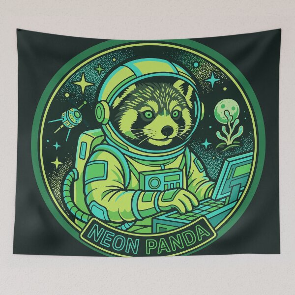 Item preview, Neon Panda designed and sold by JEMAR Designs.